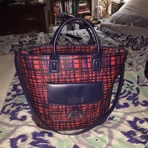 Vera Bradley leather tote